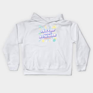 vaxxed girl summer Kids Hoodie